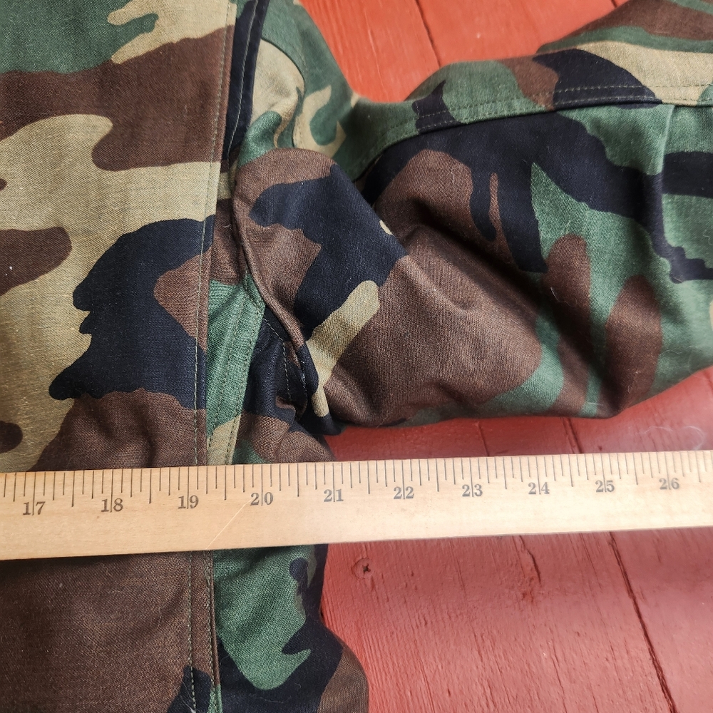 Vintage Cold Weather Mens Jacket Medium Camo Hunting Liner USA Morgan America Co - Picture 10 of 16